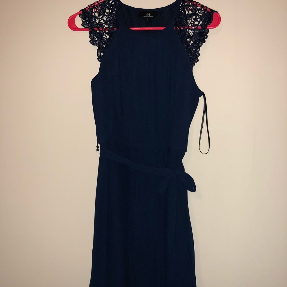 Flowy Navy Dress